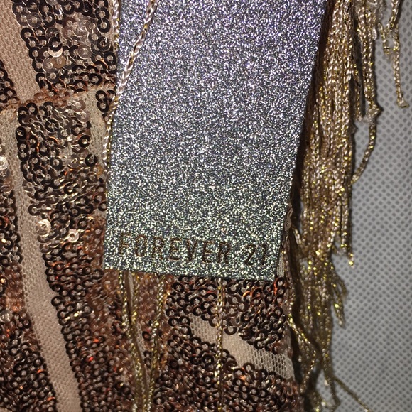 NWT Forever 21 Sequined Mini Dress | Size M - Picture 4 of 7